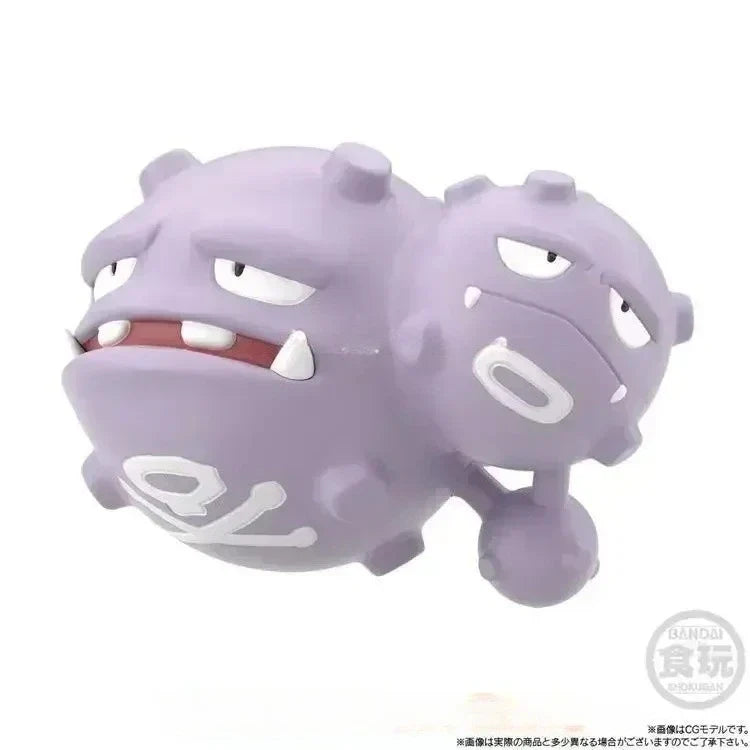 Bandai Original Scale World POKEMON Kanto Region Koga Golbat Weezing Figure Model Collection Toy Gift
