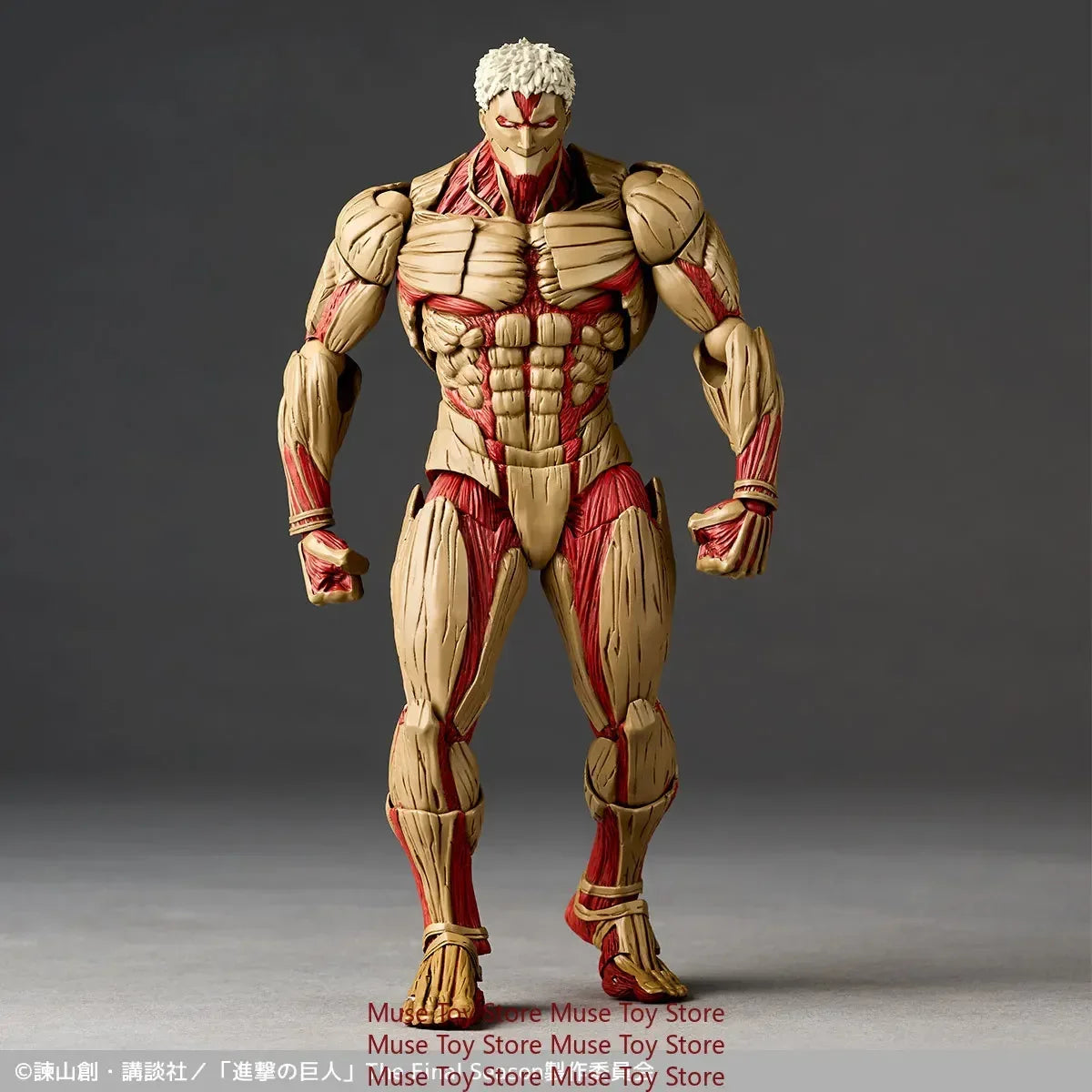 Originate Kaiyodo Armored Titan Movable Model Toys Revoltech AMAZING YAMAGUCHI Yoroi no Kyojin Attack on Titan