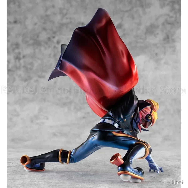 Original MegaHouse Portrait of Pirates ONE PIECE "Warriors Alliance" Sanji Buckwheat Mask Anime Characters