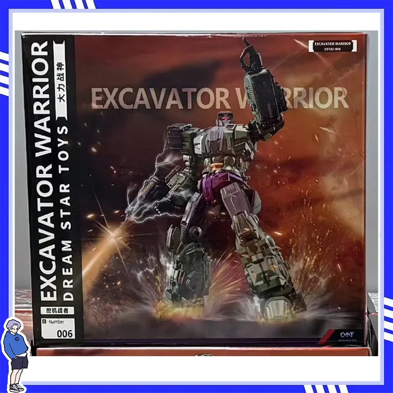 Dream Start Transformed Toys DST Devastator DST02-006 Prowl-Devastator Bagger Krieger Kombination Spielzeug Actionfiguren