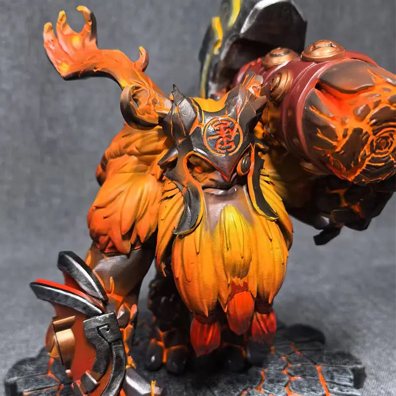 21cm Dota2 Figure Earthshaker Resin Game Collectible Model High-End Customization Desktop Decorations Holiday Gifts Kids Toys