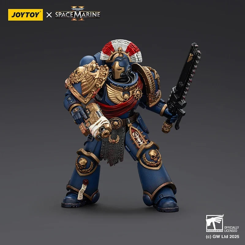 JOYTOY Warhammer 40K Action Figure 1/18 Extreme Warrior Arrow Pistol Sacred Object Armor Soldier Model Collectible Toy Boy Gifts