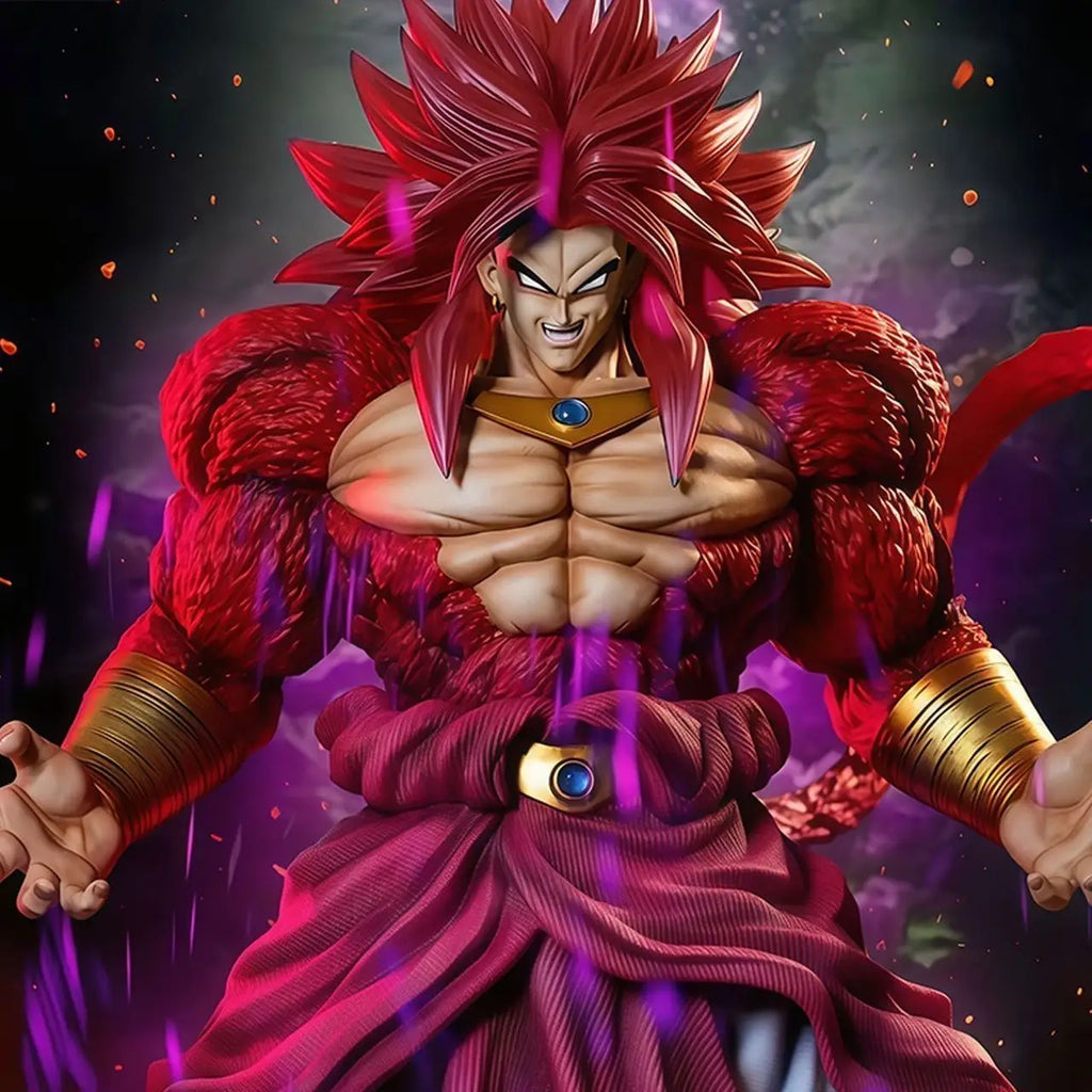 30cm Dragon Ball Broli Anime Figure Super Saiyan 4 Broly Figures Statue Collection Model Desk Decoration Christmas Gifts Toys