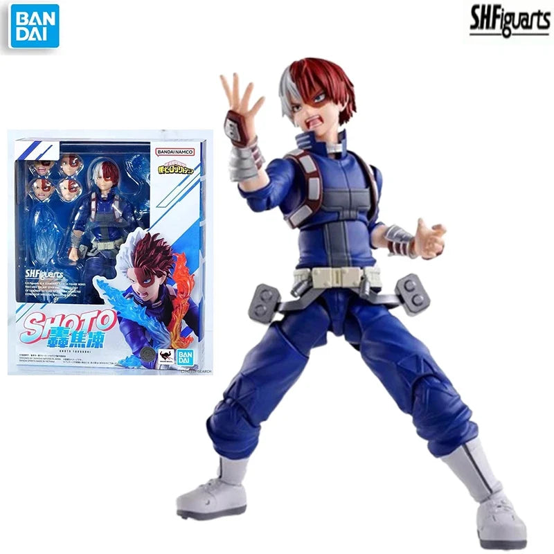In Stock Bandai S.H.Figuarts SHF Shoto Todoroki My Hero Academia in Stock Anime Action Collection Figures Model Toys