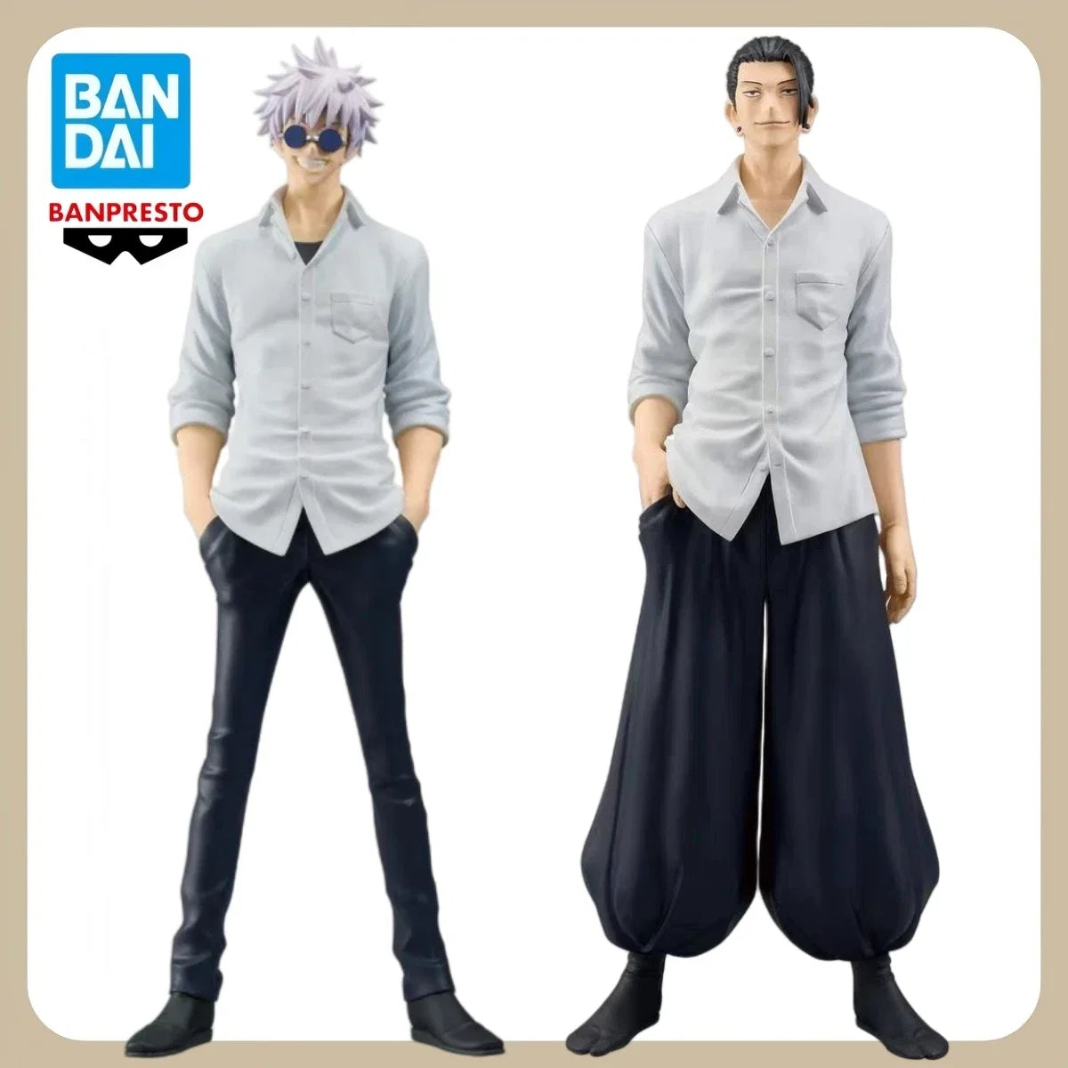 Banpresto 100% Official Bandai Jujutsu Kaisen KING OF ARTIST SATORU GOJO SUGURU GETO Action Figures Anime Model Toys Collections