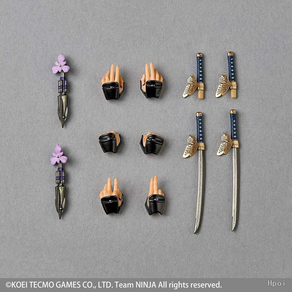 100% Original Kaiyodo Amazing Yamaguchi Revoltech (NR067) Ninja Gaiden 3: Razor's Edge Ayane Action Figure Collection Series