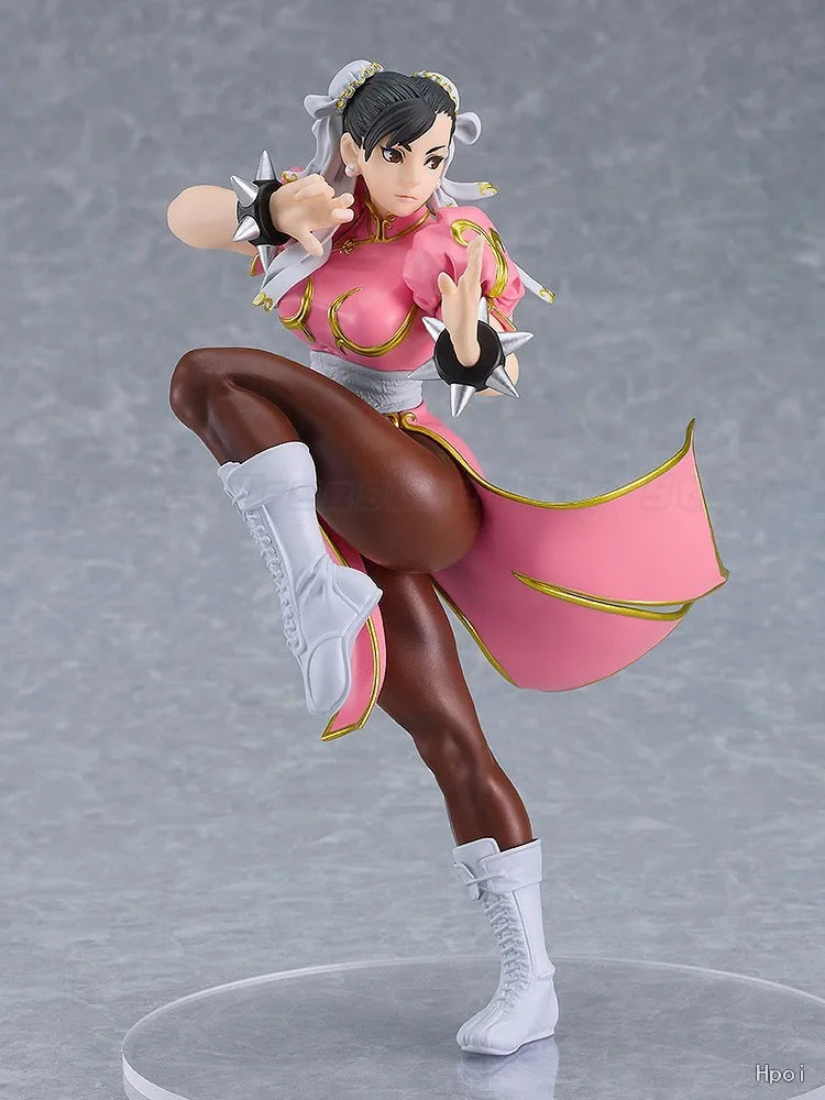 【In Stock】Original Max Factory GSC PUP Street Fighter Chun-Li Pink Costume Ver Ornament Collection Gift