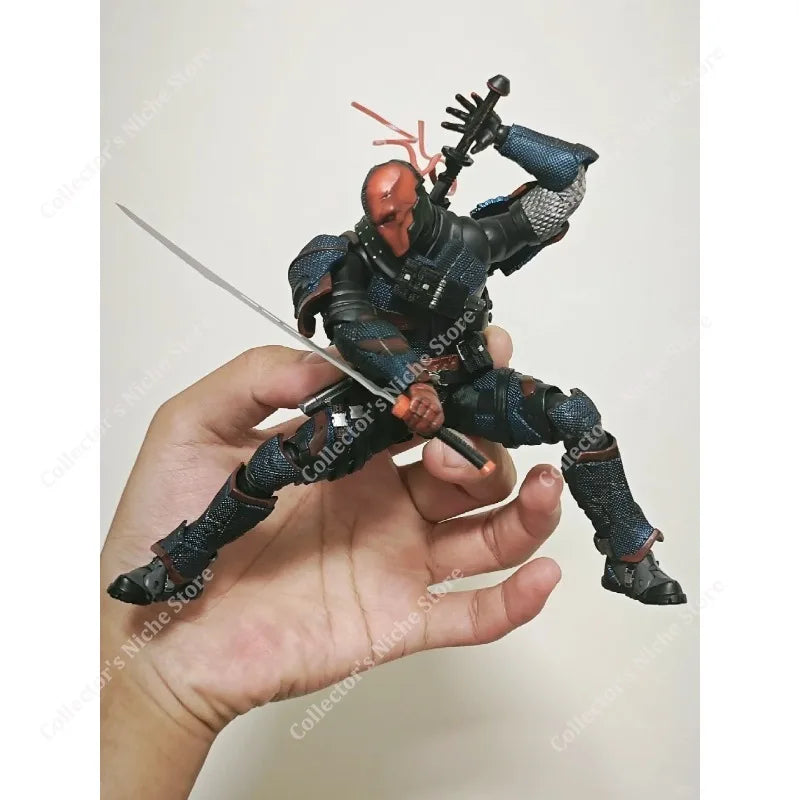 Pre-sale LPZZ 1/12 ROUNO CUEURE DC002 Deathstroke Arkham Knight Action Figure Model Movable Collectible Model Anime Figure Toys
