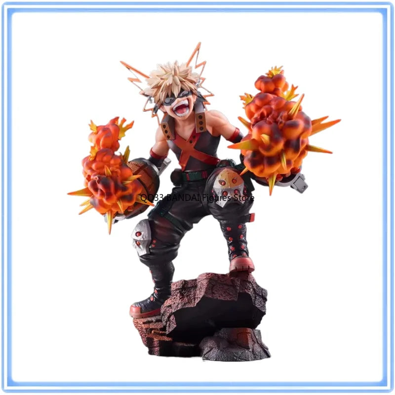 Original Anime My Hero Academia 1/8 S-FIRE Izuku Midoriya&Katsuki Bakugou Action Figure Model Desktop Decoration Collections