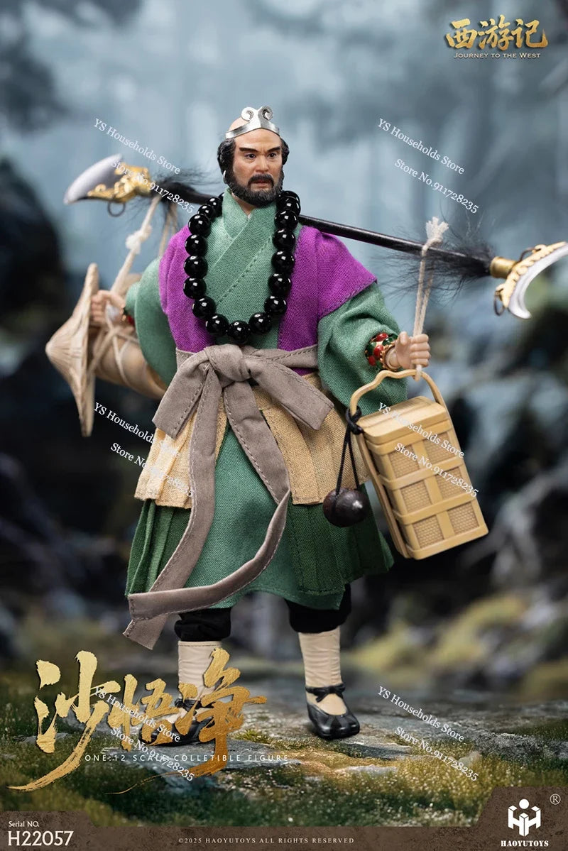 HAOYUTOYS 1/12 H22054 Tan Sanzang H22055 Wu Kong H22056 Ba Jie H22057 Wu Jing H22058 White Dragon Horse Myth West to The Journey