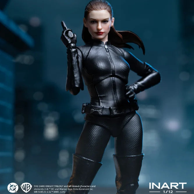 INART Catwoman Action Figure Batman The Dark Knight Rises Anne Hathaway Cat Woman Figurine 1/12 Original Collect Model Toy Gift
