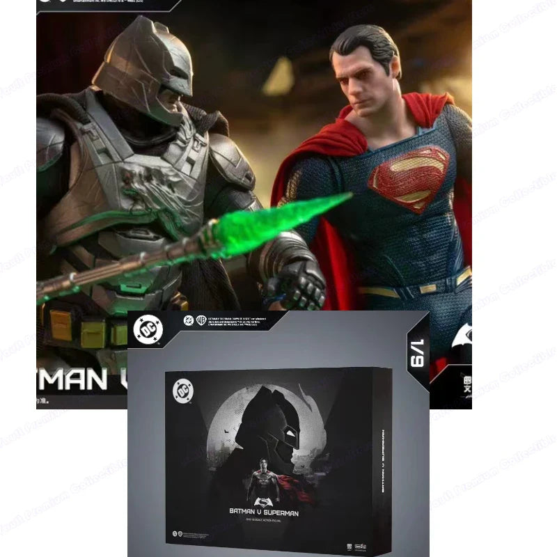 Neu Original Fondjoy BVS Armored Batman Battle Damaged Superman Figurenset 1:9 Batman V Superman: Lover of Justice DC
