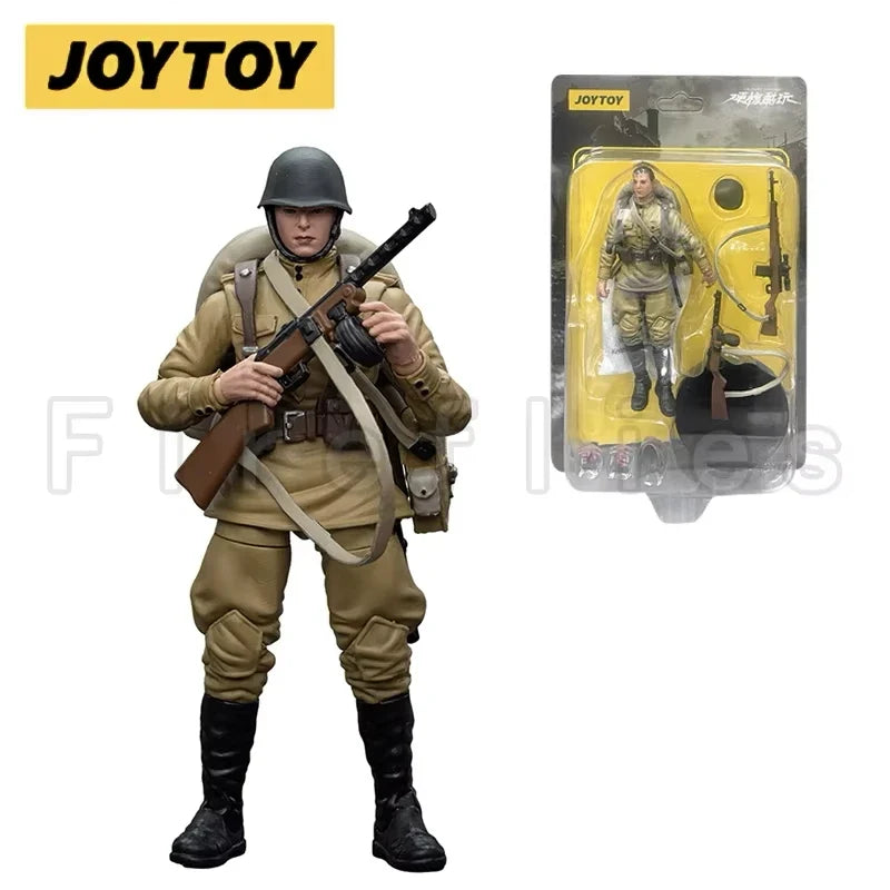1/18 JOYTOY Action Figure Hardcore WWII US Army Wehrmacht Soviet Infantry Re-issue Version Anime Model Toy