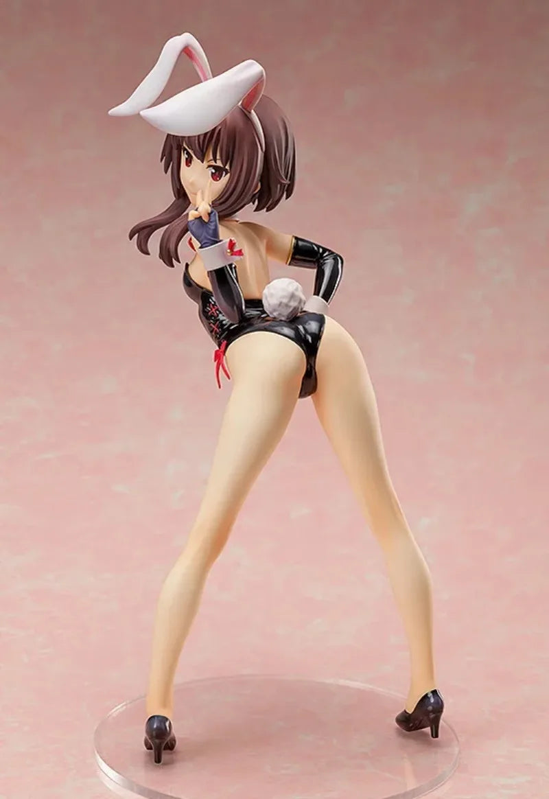 Konsuba God Blessing this wonderful world! Megumin Bunny Girl 1/4 PVC Action Figure Anime Figure Model Toys Figure Doll Gift