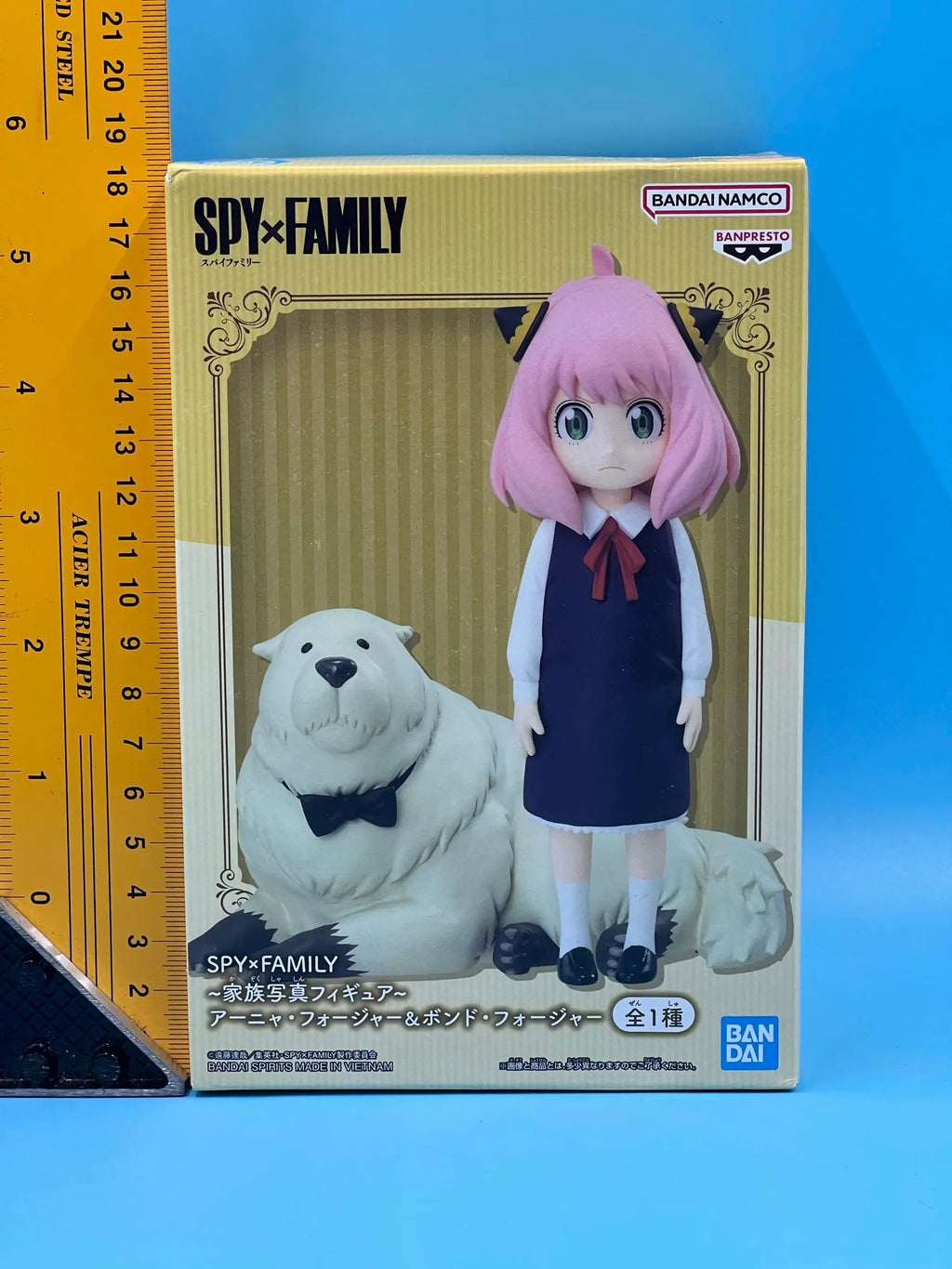 Original Bandai Anime SPY×FAMILY Furyu Anya Forger Loid Forger Bond Forger Yor Forgerr Action Figure Collector Doll Model Toys