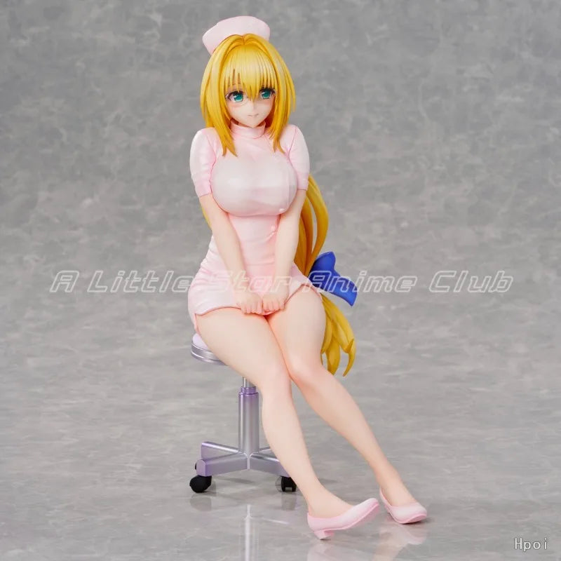 Auf Lager Original UnionCreative To Love-Ru Darkness Tearju Lunatique Krankenschwester-Serie Animationsfigur Sammlermodell Spielzeug