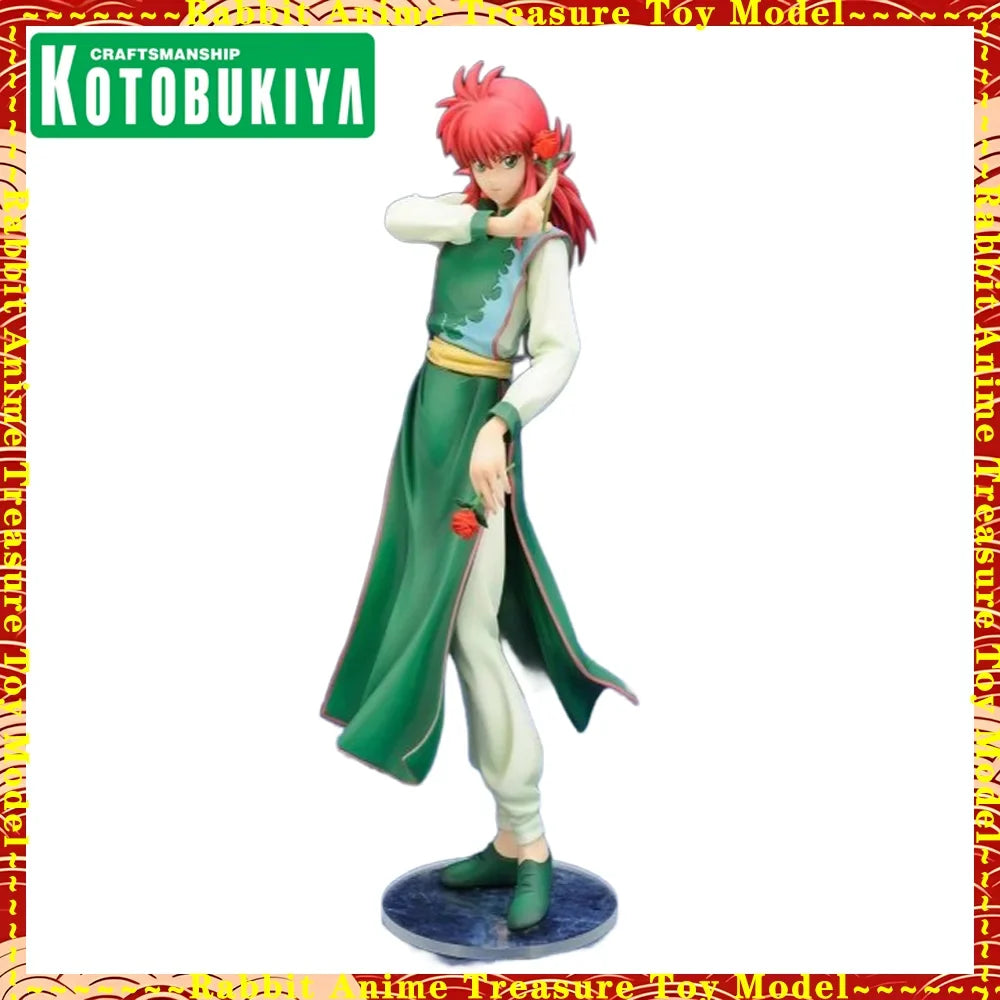 In Stock Original Genuine Kotobukiya Yu Yu Hakusho Kurama ARTFX J 1/8 PVC ABS Anime Figure