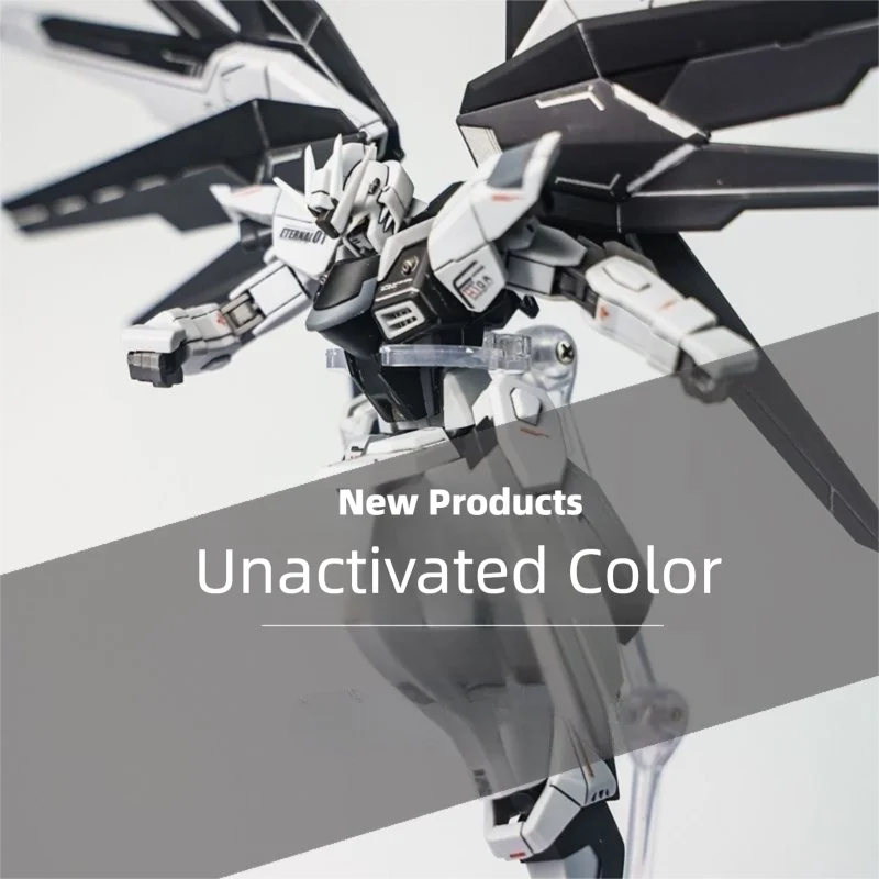 HG Strike Freedom Not Activated Color Scheme Black and White Color Matching 1/144 Assembled Mecha Model