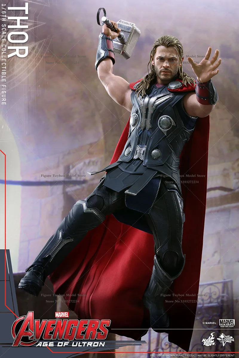 HOTTOYS HT MMS306 1/6 Collectible Thor 4.0 Action Figure Marvel Avengers Age of Ultron Movie 12" Full Set Fans Model Dolls