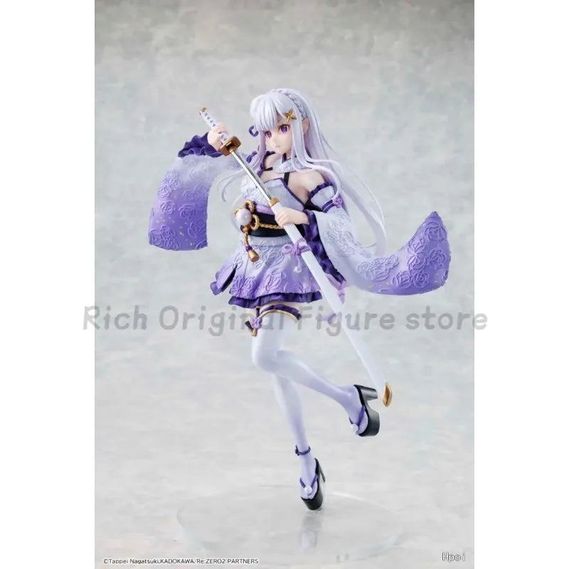 【Pre-sale】Original KADOKAWA KDcolle Re: ZERO - Starting Life in Another World - Emilia Battle Costume Anime Figure