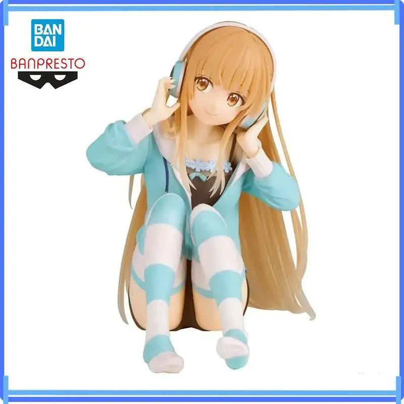 Bandai In Stock Original Banpresto Shiina Mahiru Pvc 16Cm Desktop Decoration Anime Action Figures Model Collection Toys Gifts