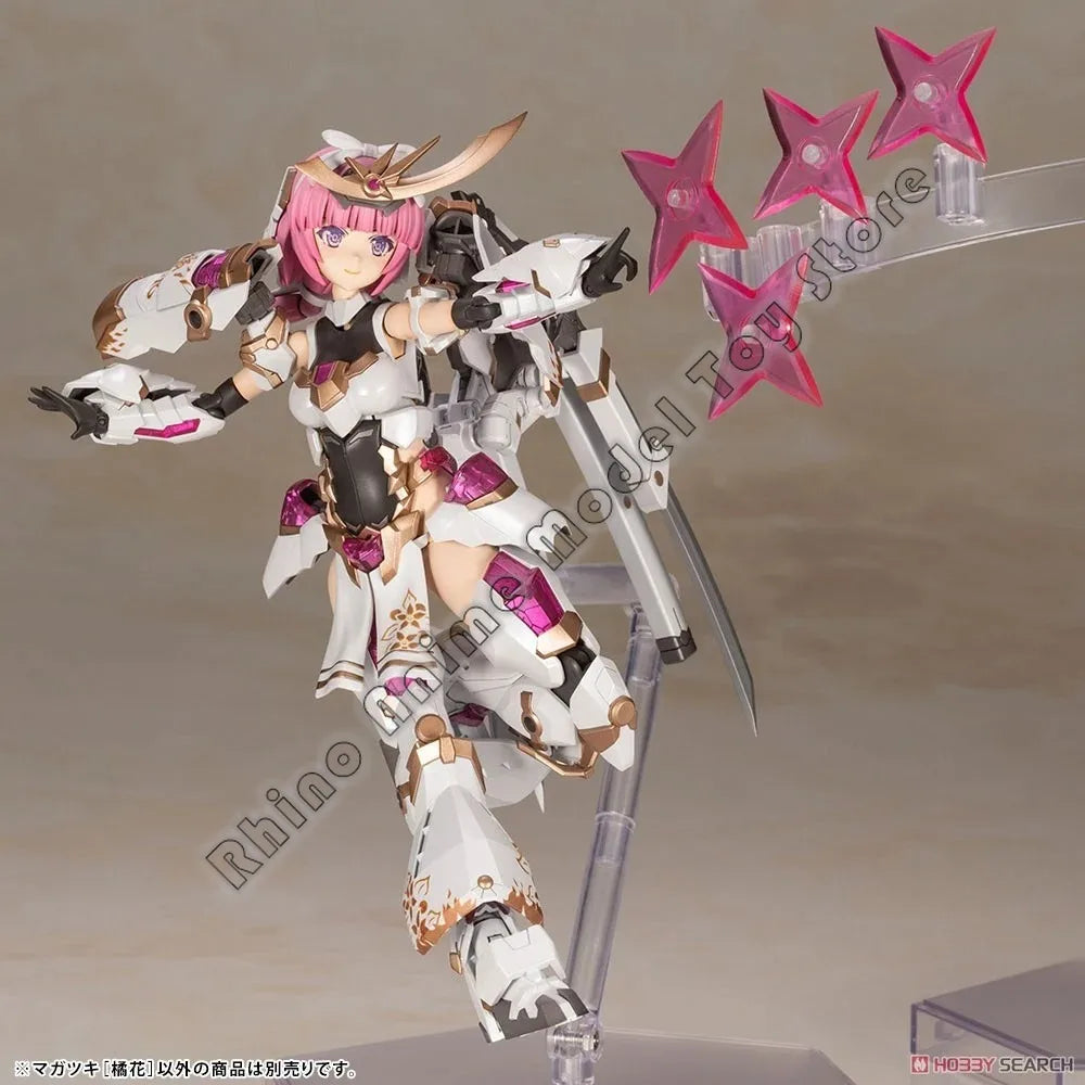 In Stock Original Genuine Kotobukiya Frame Arms Girl Magatsuki 250mm Tall Action Figure Anime Model Kit Collectible Toy Figure