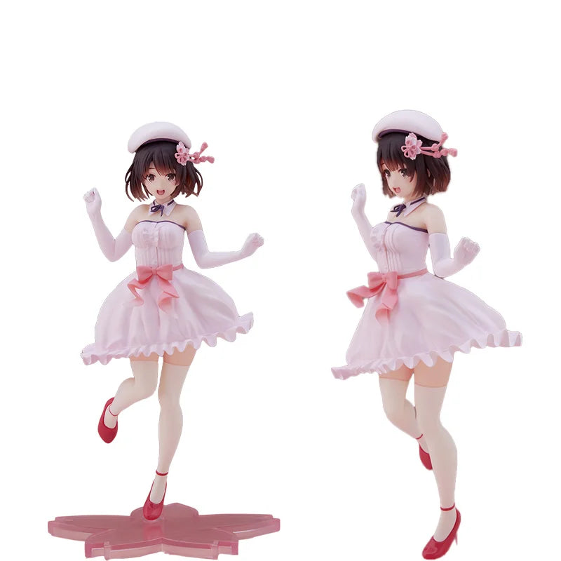 TAITO Genuine Saekano: How To Raise A Boring Girlfriend Anime Figure Katō Megumi Dress Action Figure Toys for Kids Gift  Model