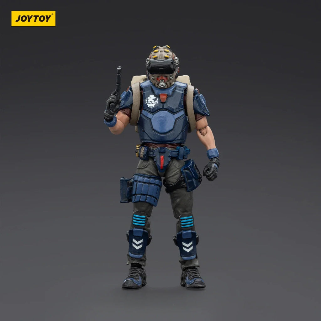 JOYTOY Dark Source 1/25 Steel Ride Corps & UNSC Corps Movable Figurine Joint Model Doll Assembly Toy Collection