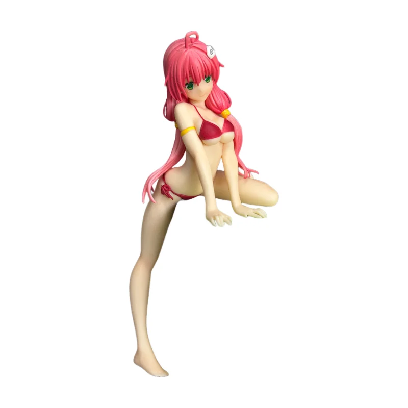 16cm Tolove Lala Satalin Deviluke In Swimsuit Anime Girl Figure Model Statue Collection Desktop Decoration Ornament Toys Gifts
