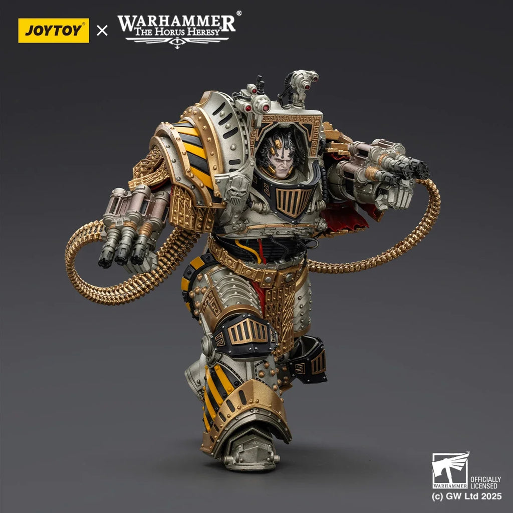 【Pre Sale】 JOYTOY 1/18 Action Figure Warhammer The Horus Heresy Iron Warriors Perturabo Primarch of The LVth Legion Toy