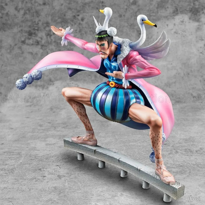 Original MegaHouse Portrait of Pirates ONE PIECE "Playback Memories" Mr.2 Bentham Anime Characters Statue Toys Model