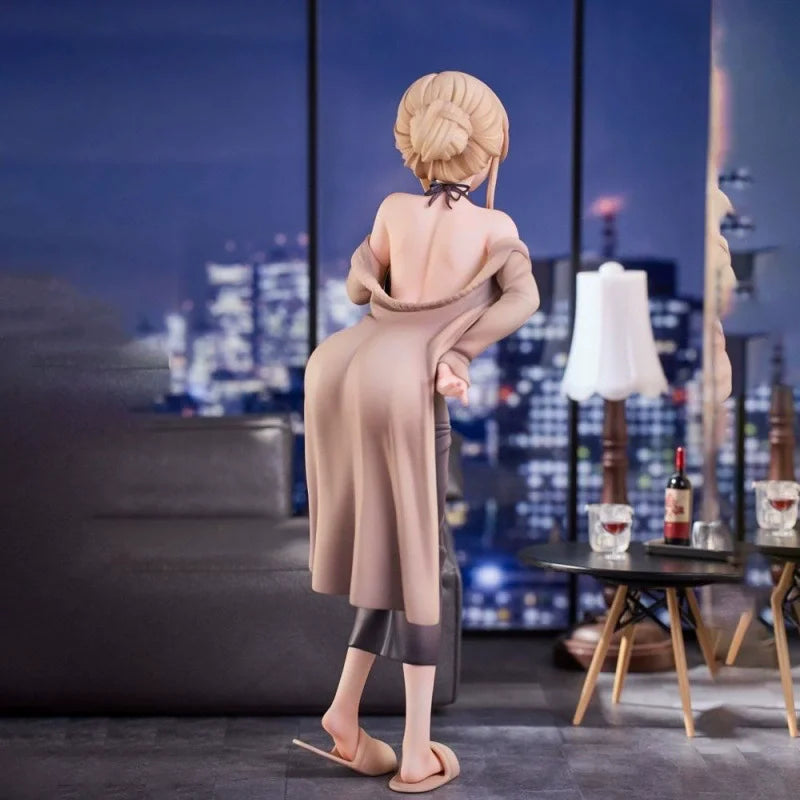18cm Irene Nightdress Elegant Woman Stand PVC Model Action Figure Car Desktop Decoration Statue Anime Periphery Oranment Doll