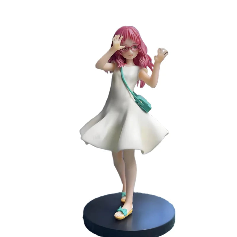 Original Sega The Girl I Like Forgot Her Glasses Luminasta Mie Ai Grimace Hug Private Server Pvc Collector Figure Model Toy Gift