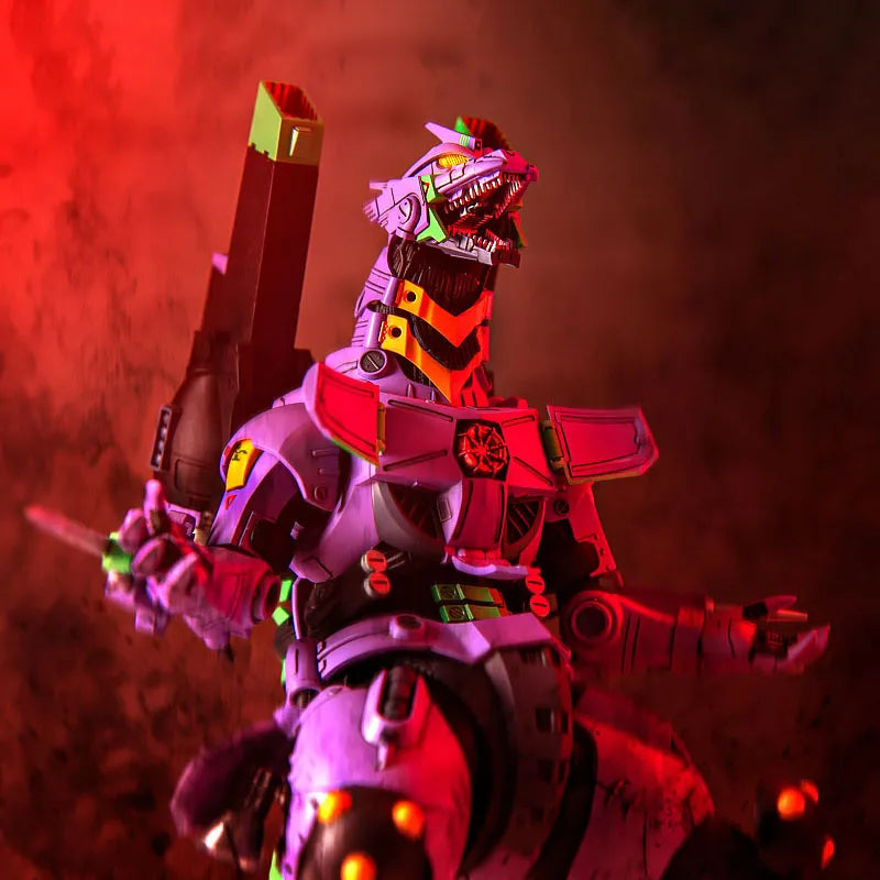 Aoshima Eva 01 Mecha Godzilla Acks 3 S.h.monsterarts King of Monsters Gojira Action Figure Gorilla Dinosaurs Collect Model Toys