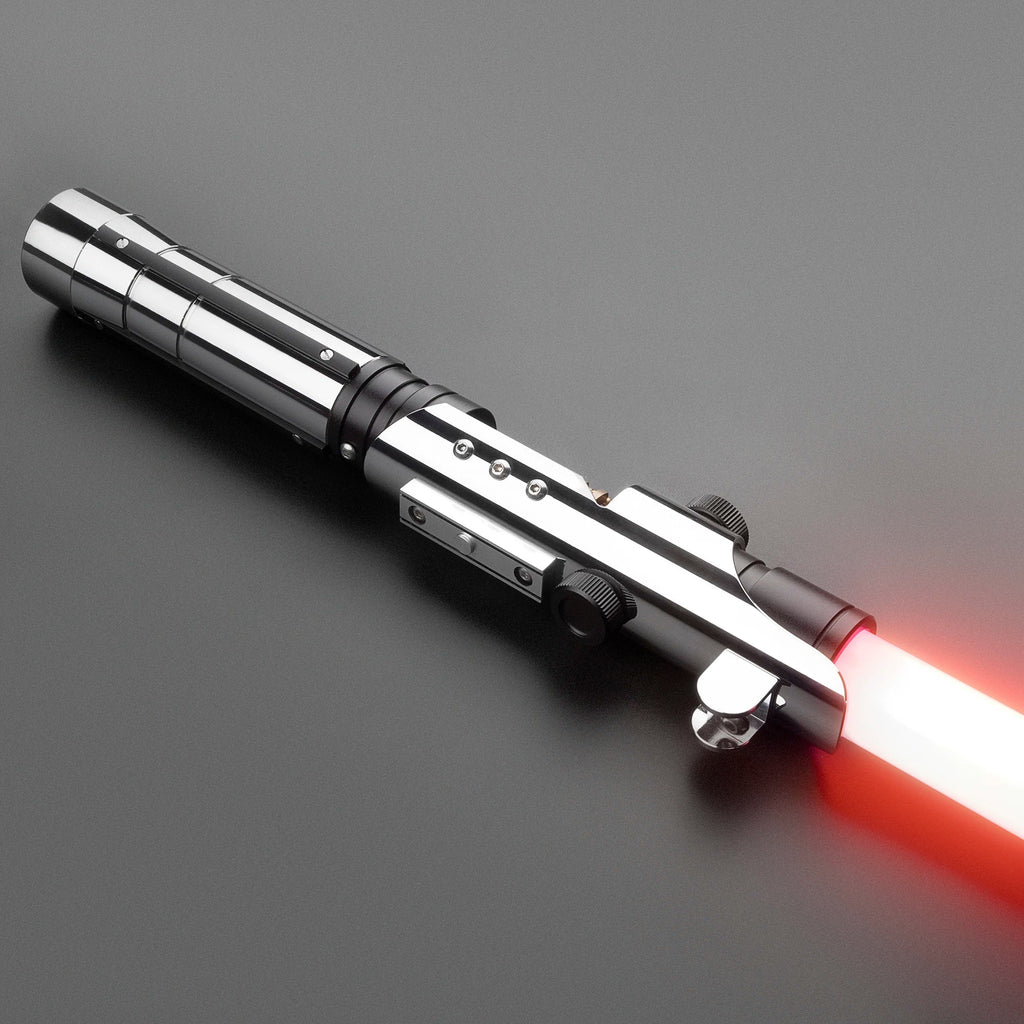 DamienSaber Starkiller Lightsaber XENO Heavy Dueling Light Saber Metal Hilt Sensitive Smooth Swing with Infinite Color Changing