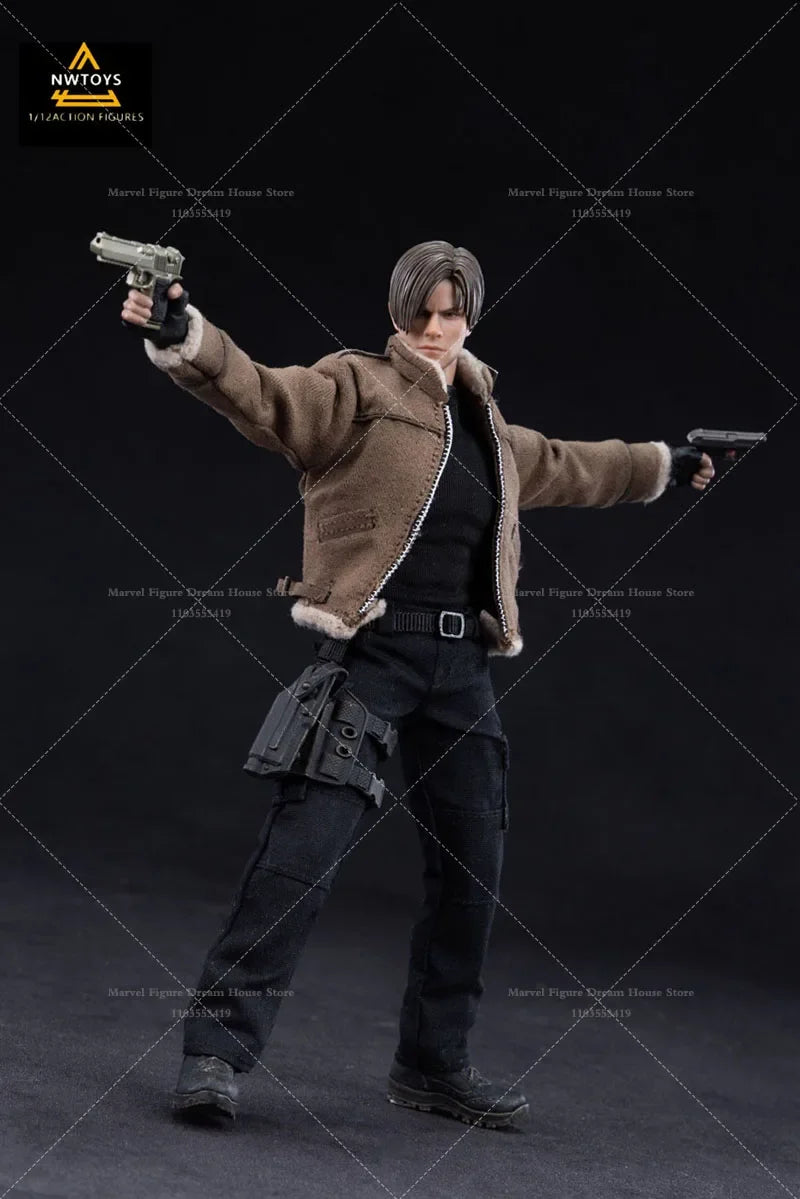 1/12 Scale Urban Experts Modern Agents Mature Cool Leon 6-inch Full Set Action Figure Soldier In Stock Nwtoys Basic Edition