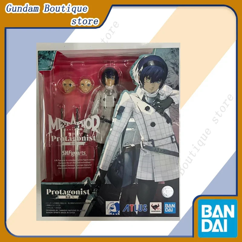 Bandai Genuine SHF PROTAGONIST METAPHOR Anime Action Figure Collectible Joint Mobility Model Toys Ornaments Gift Children Kid