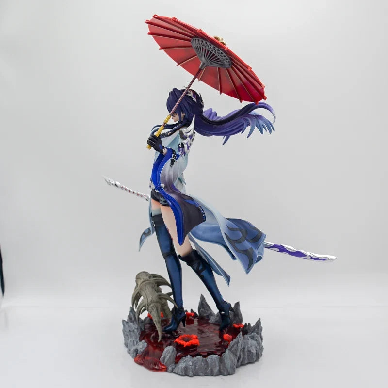 40cm Honkai Star Rail Huang Quan Anime Girl Figure Acheron Action Figure Houkai Gakuen Figurine Game Statue Model Doll Toys Gift