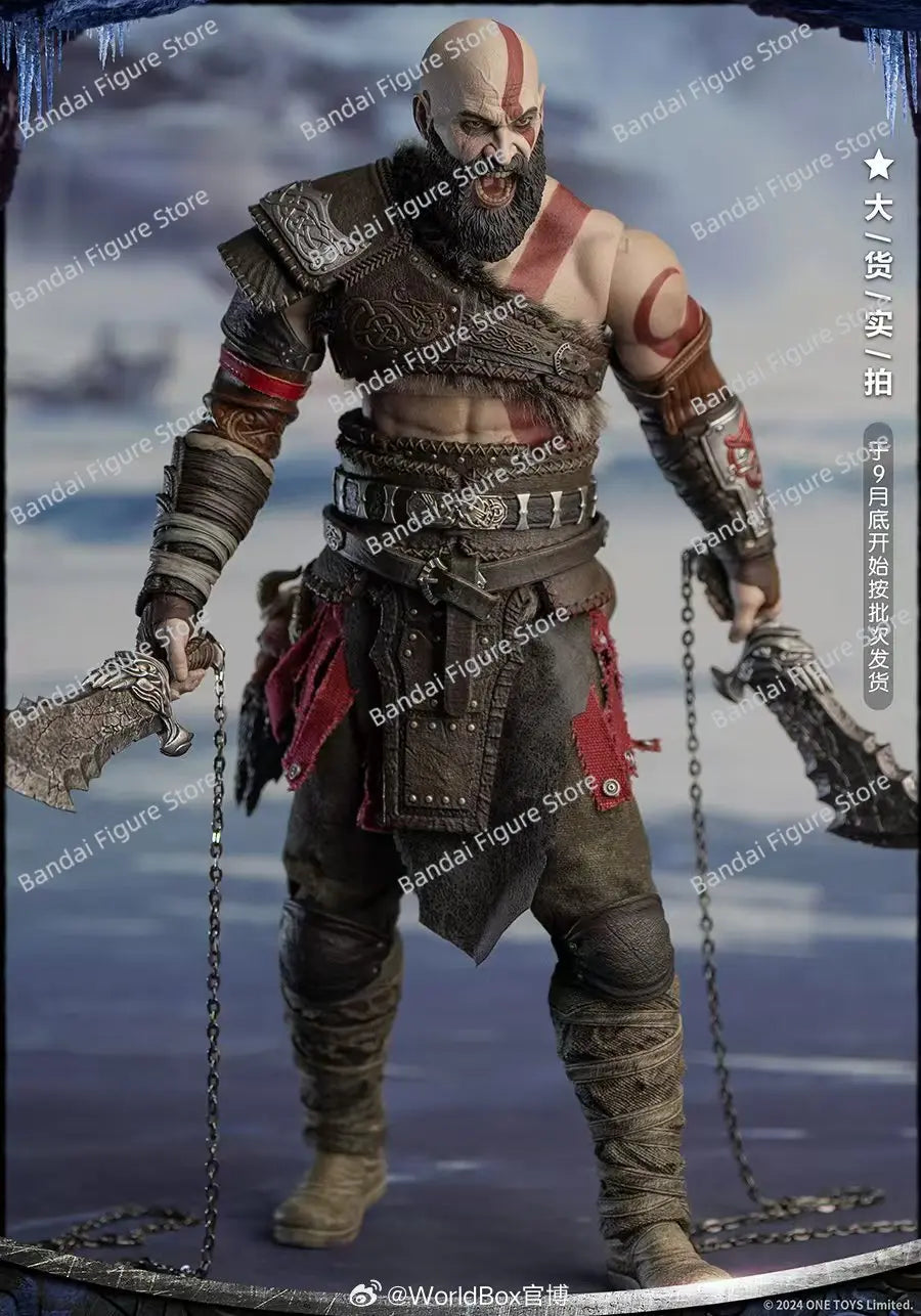 [In Stock] Onetoys 1/6 Worldbox God of War 5 Kratosquiye Moveable Soldier Suit Doll Figure OT019 Model Gift Collection Toys