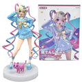 Needy Girl Overdose Anime Figure with cat Action Figures Virtual Uploader PVC Collection Model Ornaments Toys brithday gifts