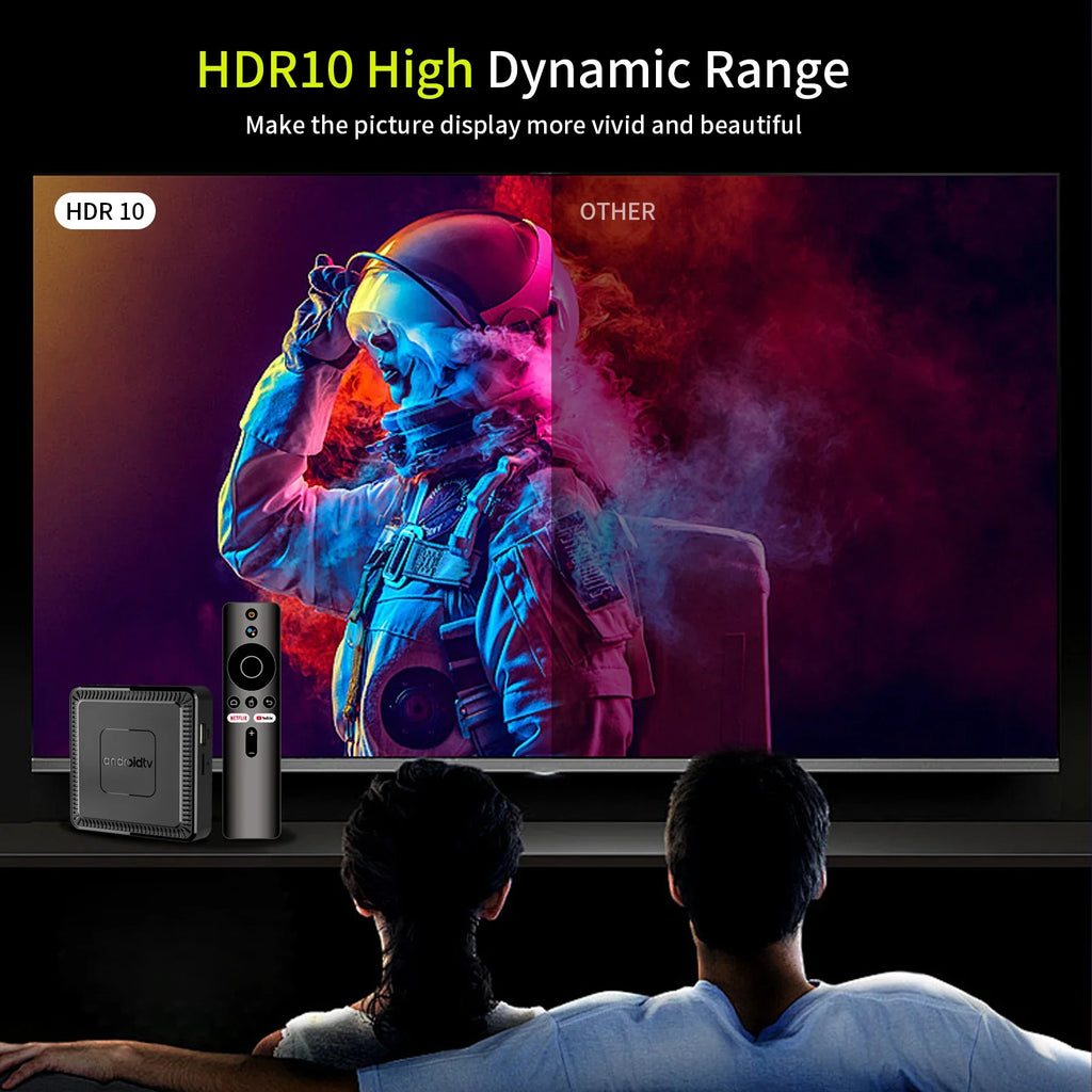 2026 Q7 Android 14.0 TV BOX Support HD 8K Video Decoder Allwinner H313 WIFI 6 Bluetooth 5.2 Set Top Box