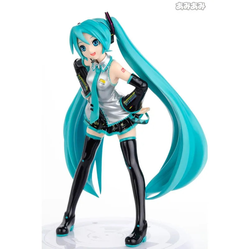 SEGA Original Genuine Vocaloid Hatsune Miku Project Diva F PM Figure 20cm Collections Model Toy Figures Cute Birthday Xmas Gifts