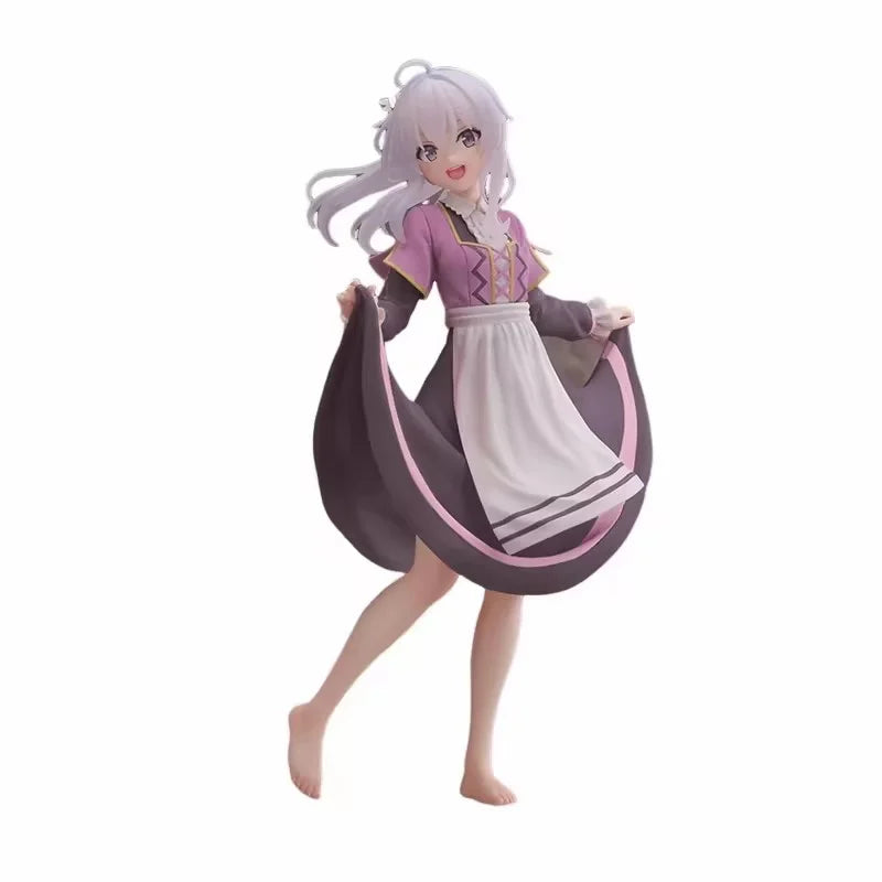 18CM Anime THE JOURNRY OF ELAINA Figure Ilyina Stand Animation Model Toys Gifts Collection Decoration Ornaments  Japanese Dolls