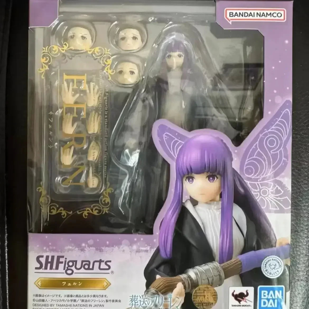 Bandai Original Box SH Figurats SHF Frieren Beyond Journey's End FERN Anime Action Figure Model Toy Figura PVC Gifts Model Toys