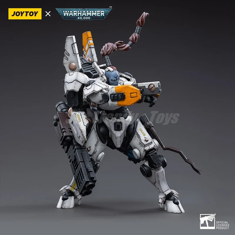 JOYTOY 1/18 Action Figure Warhammer 40K T'au Empire Commander Shadowsun Model Toy Gifts
