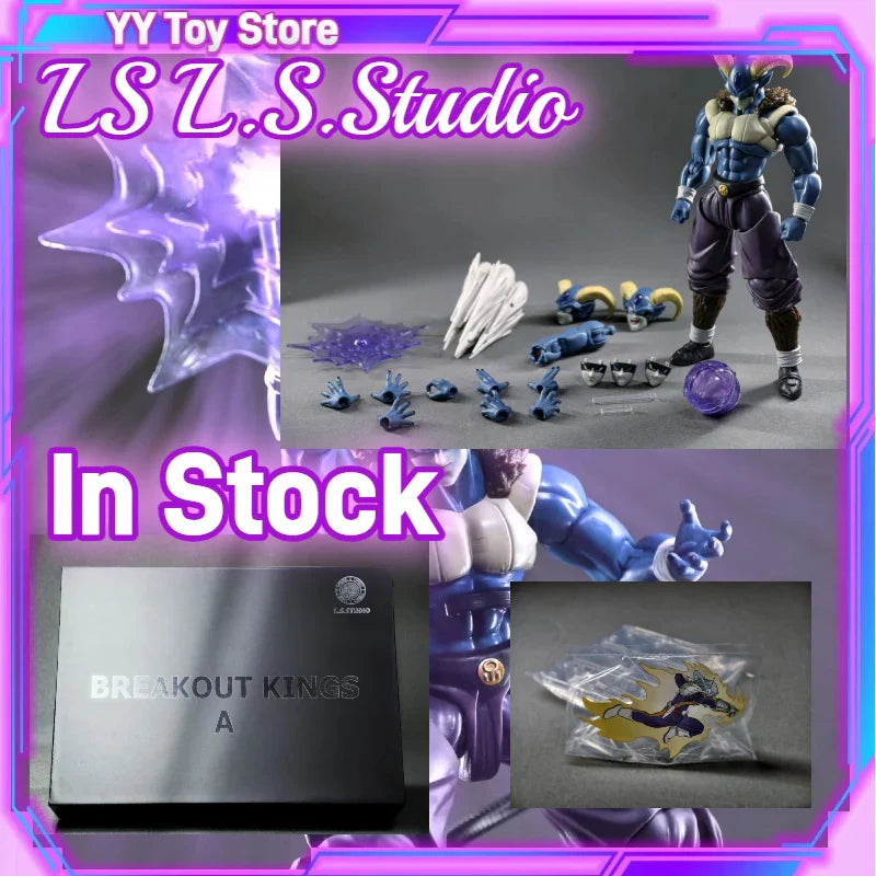 Auf Lager LS Studio Dragon Ball MORO Breakout Kings MORO Agent Killer Actionfiguren Figur Statue Modell Sammlerstück Geschenk Spielzeug