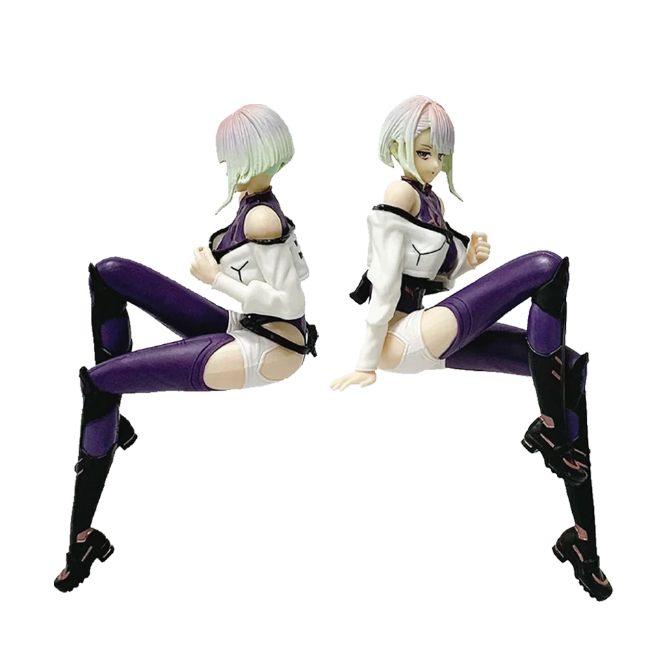 17cm  Anime Figure Super Hacker Lucy Action Figure Street Man David Figurine PVC Adult Collection Model Toy