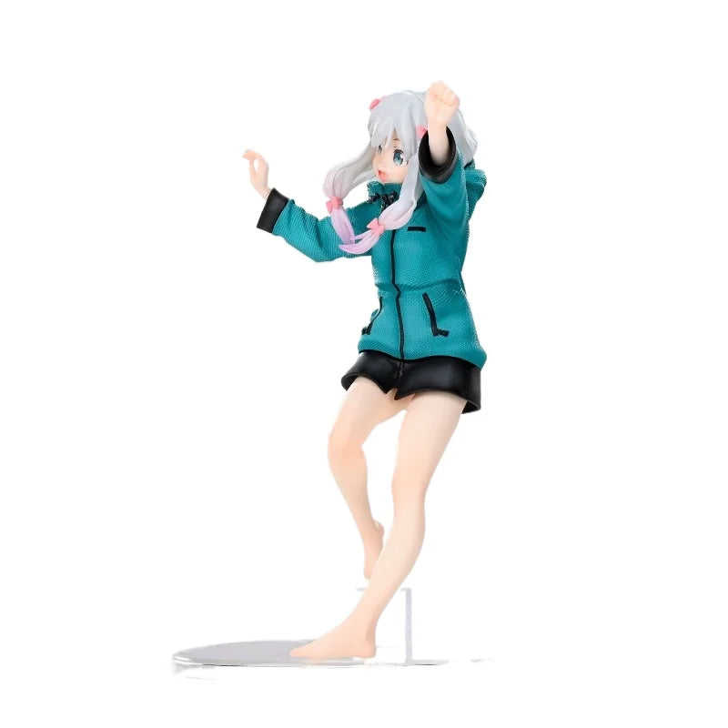 In Stock Genuine TAiTO Eromanga Sensei Izumi Sagiri Coreful Figure Parka Ver Anime Figure Garage Kit Anime Cartoon Model Toys
