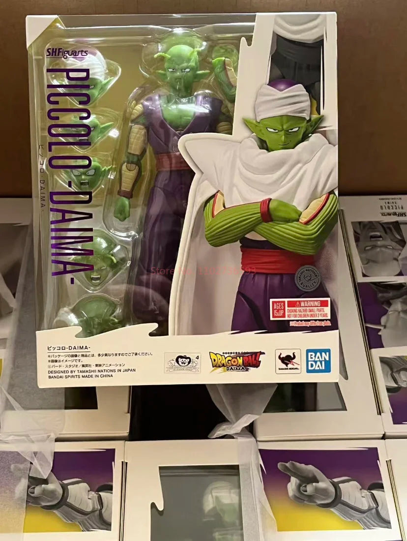 Bandai 100% Original Finished Product  Shf Dragon Ball Daima Adult Piccolo Pvc Anime Figures Action Figure Model Toys Gifts