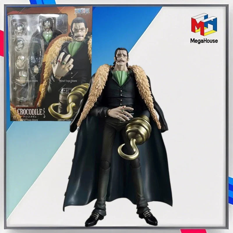 In Stock Original VAH One Piece Sir Crocodile Customized MR.0 MR 0 Crocodile Variable Action Héroes ACTION FIGURE Overcoat